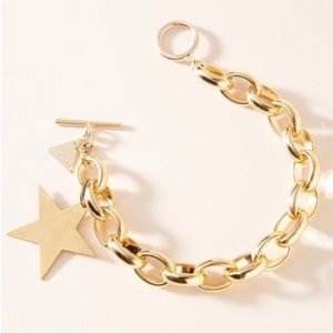 Anthropologie Serefina Celestine Charm Bracelet